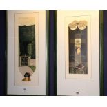 Unknown Artist
'Walking to Mesopotamia' & 'Garden Gate'
Screen print,