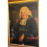 British School (Early 19th Century)
'Portrait of a Clergyman'
Oil on canvas, unsigned,