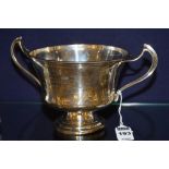 A George V silver trophy, London 1910 by Mappin & Webb, inscribed TD Findlay, One Mile Handicap,