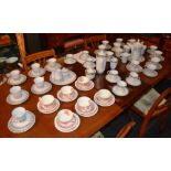 A large quantity of china teawares,