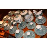 A Royal Doulton cascade pottery dinner service,