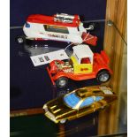 Dinky 'Ed Straker' model car, together with Corgi comics Lunar Bug,