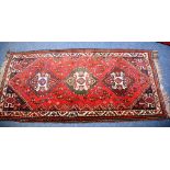 A Persian Qashqui rug,