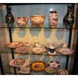 A quantity of porcelain, to include Royal Worcester, Spode and Maling examples,