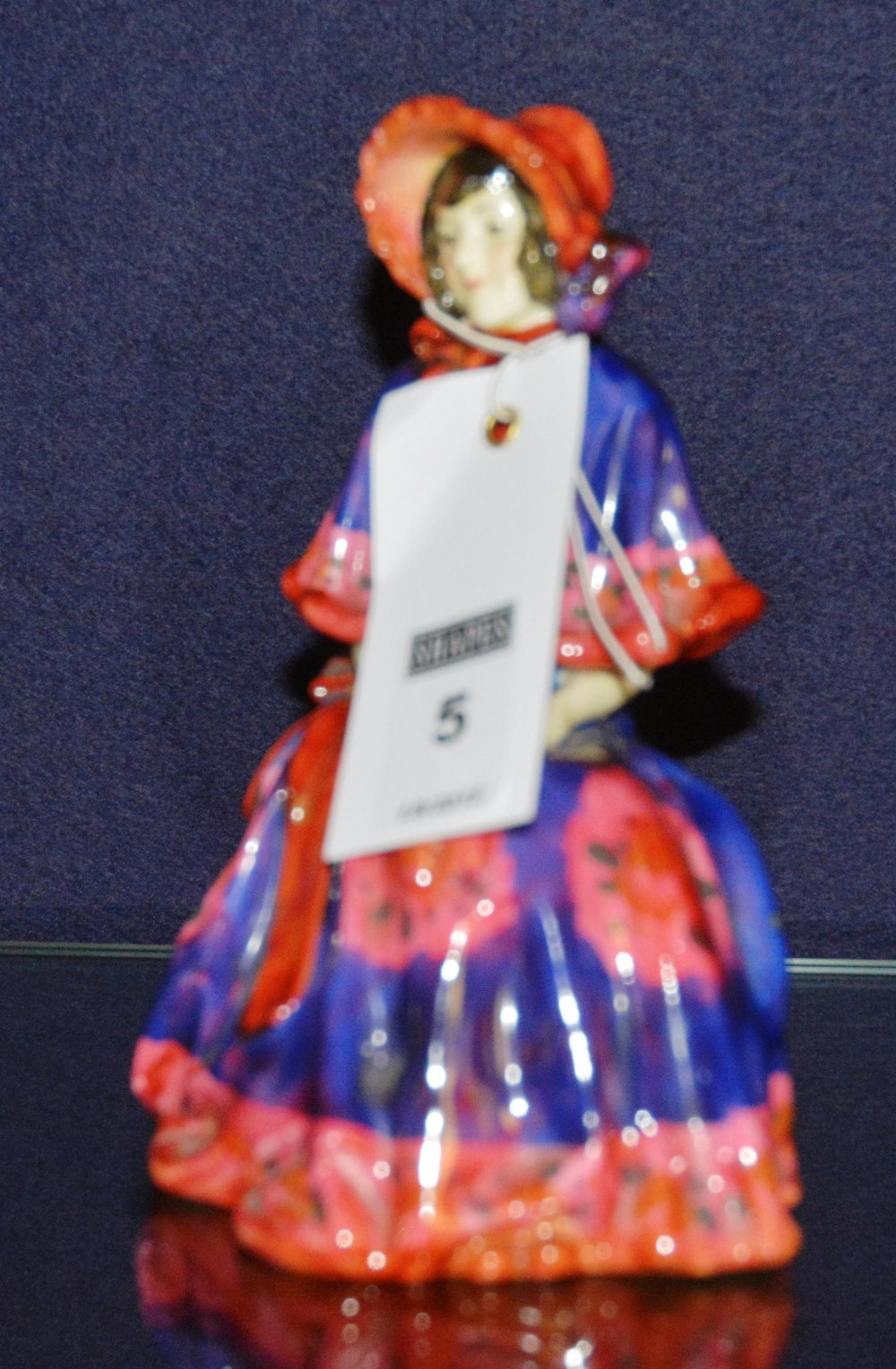 A Royal Doulton statuette of Rosina, HN1364, 15cm high CONDITION REPORT: Lot 5 - good condition,