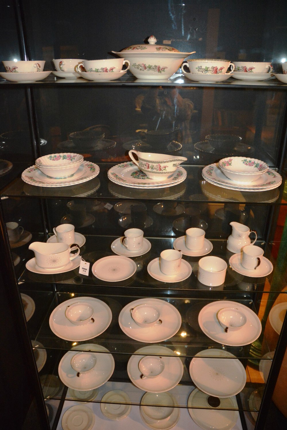 A Royal Doulton 'Morning Star' china tea and dinner service (47),