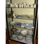 A large quantity of pottery and porcelain, to include Copeland Spode dinnerware,