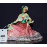 A Royal Doulton figurine 'Memories', HN1855, 18cm high CONDITION REPORT: Lot 1 - no obvious crazing,