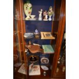 A quantity of china and collectables, to include a Lladro figure of a girl, a Hummel figure group,