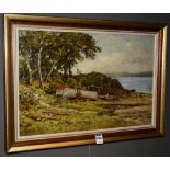 Hector Chalmers (1848-1943)
'Loch Linie'
Oil on canvas, signed lower left,