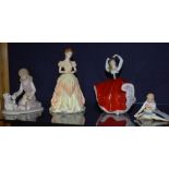 A Royal Doulton figure 'My Pet', 8cm high,