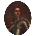 FOLLOWER OF SIR GODFREY KNELLER (ENGLISH 1646-1723)Peter the Great, oil on panel29.2 x 24.2 cm (11