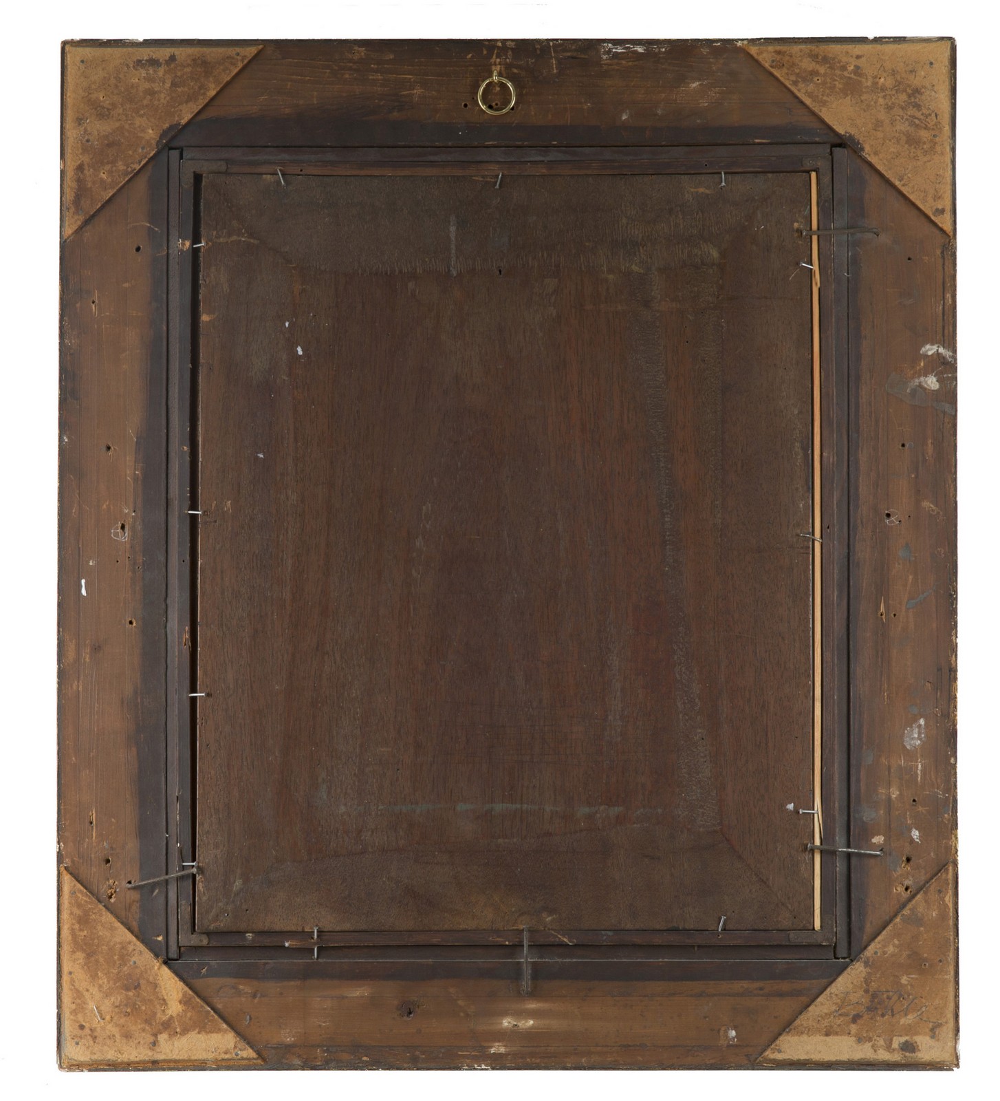 EUGENE JOSEPH VERBOECKHOVEN (BELGIAN 1799-1881)The Bull, 1824oil on panel48 x 38.4 cm (19  x 15 - Image 3 of 3