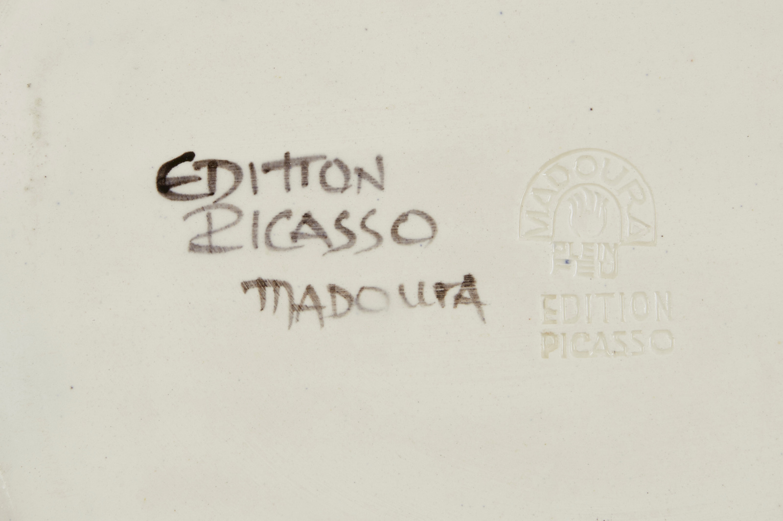 PABLO PICASSO (SPANISH 1881-1973)   La danse , 1957 glazed earthenware diameter: 39 cm (15 3/8 in.) - Image 2 of 2