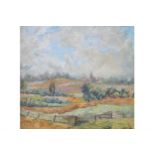 M. T. H. Sile Impressionist landscape, signed oil on canvas Worldwide shipping available: shipping@