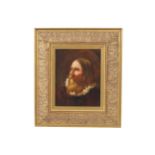 Italian School portrait of a bearded gentleman, oil on canvas, enclosed in an ornate gilt frame