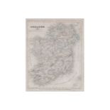 Map of Ireland published 1848 Worldwide shipping available: shipping@sheppards.ie 26 x 20 cm.