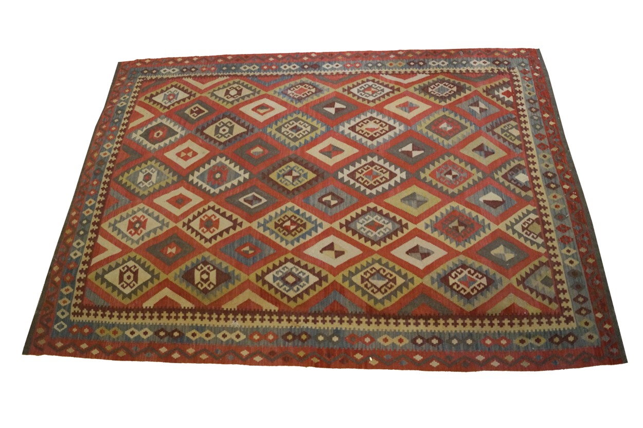 Kelim carpet Worldwide shipping available: shipping@sheppards.ie 295 x 206 cm.