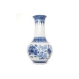 Chinese blue and white bottle vase Worldwide shipping available: shipping@sheppards.ie 35 cm. high