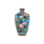 Nineteenth-century Japanese cloisonne enamel vase Worldwide shipping available: shipping@sheppards.