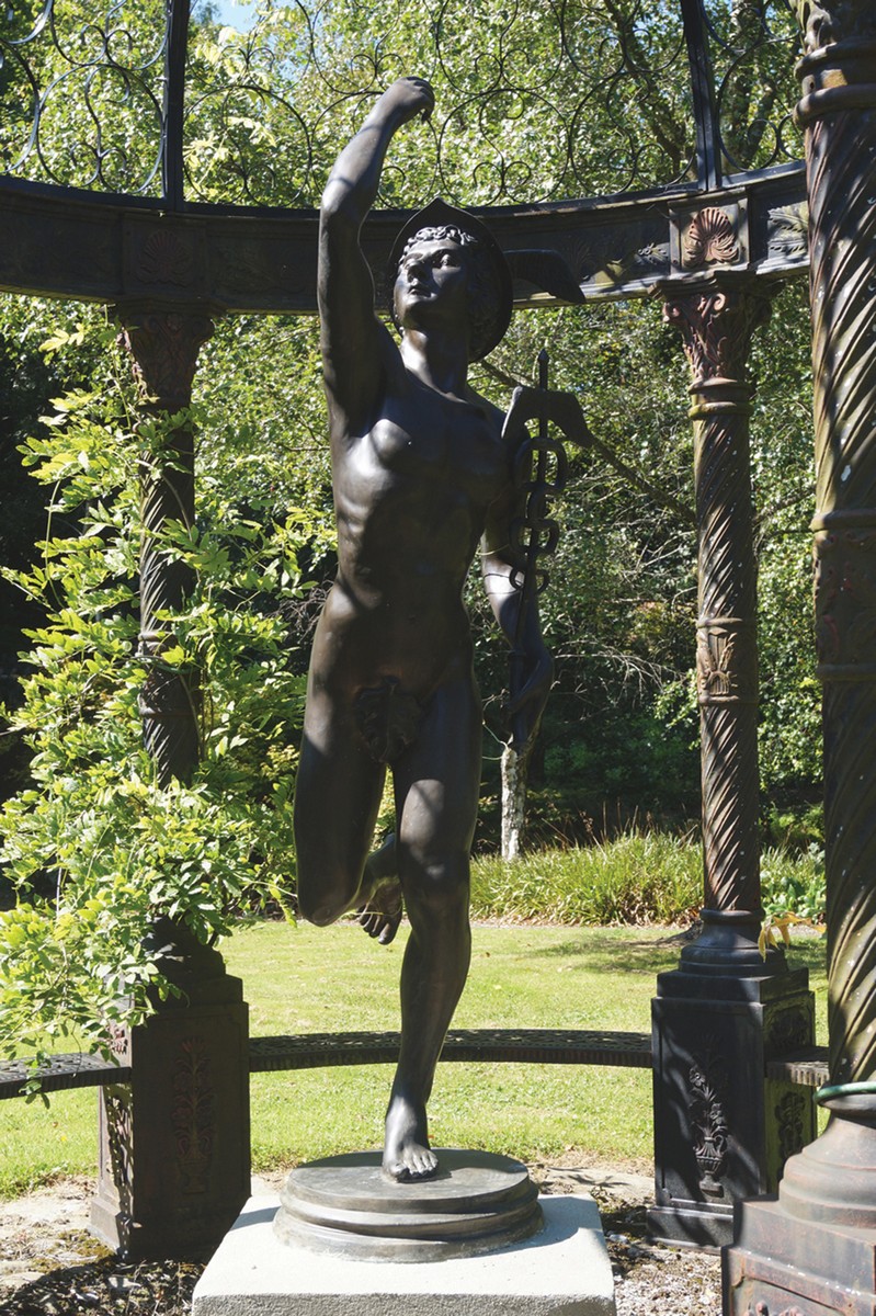 ﻿BRONZE SCULPTURE OF MERCURY ﻿Nineteenth-century Direct all shipping enquiries to shipping@