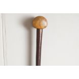NINETEENTH-CENTURY CHESTNUT WALKING STICK Direct all shipping enquiries to shipping@sheppards.ie