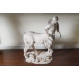 TERRACOTTA SCULPTURE OF A CENTAUR Direct all shipping enquiries to shipping@sheppards.ie 58 cm.