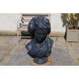 ﻿CAST-IRON CLASSICAL SCULPTURE  Fall Direct all shipping enquiries to shipping@sheppards.ie 60 cm.