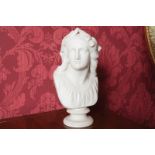 ﻿COPELAND PARIAN BUST ﻿Oenone Published by W.C.Marshall, R.A. January 1860 Direct all shipping