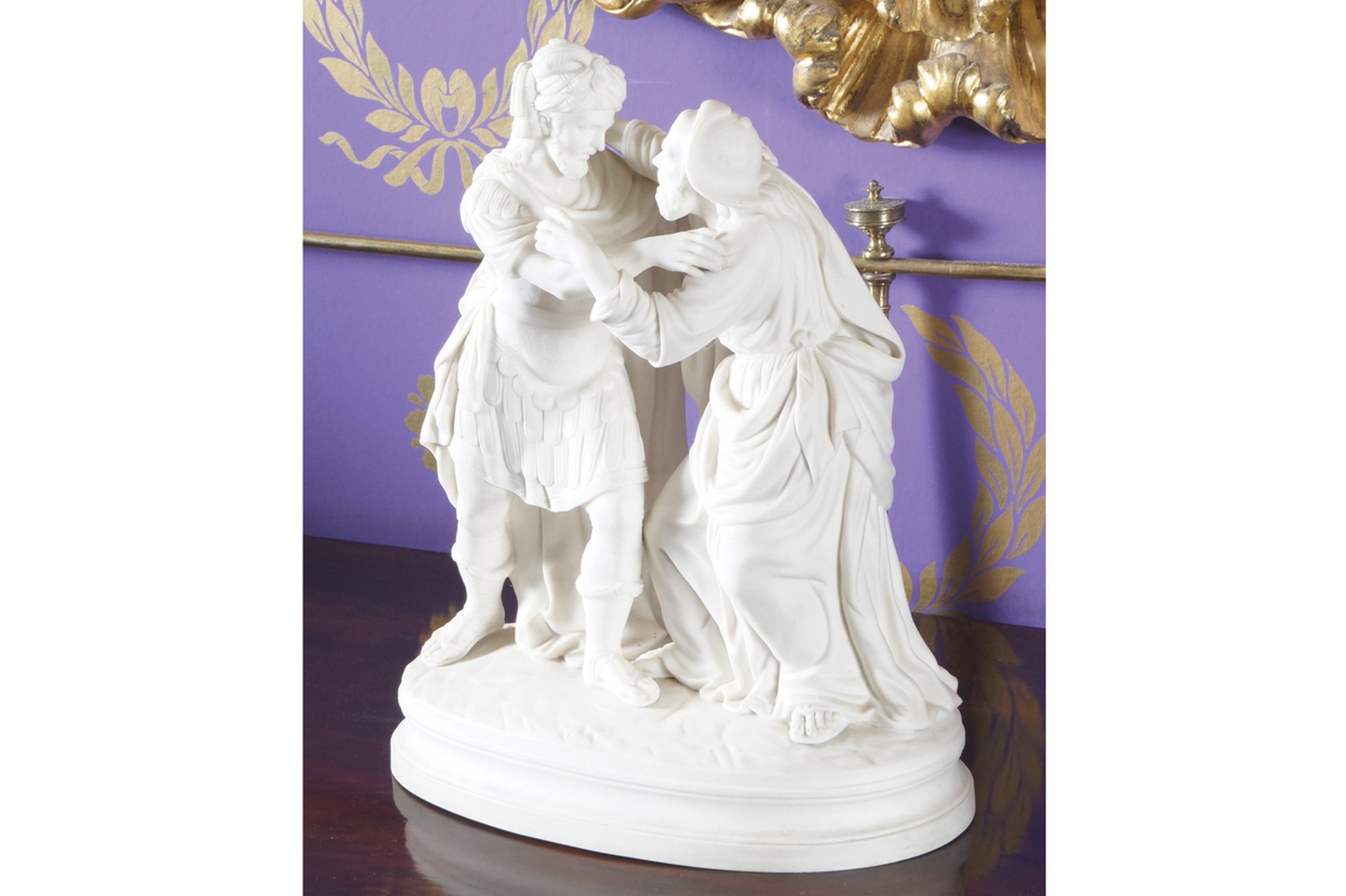 ﻿NINETEENTH-CENTURY PARIAN FIGURE  ﻿The Gentle Roman Direct all shipping enquiries to shipping@