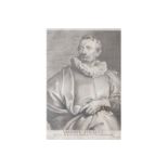 AFTER VAN DYKE ‘Adrianus Stalbent’,  ‘Jacobus de Cachopile’, pair of early eighteenth-century