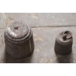 TWO CAST-IRON WEIGHTS Direct all shipping enquiries to shipping@sheppards.ie