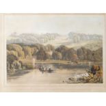 AFTER WILLIAM HAVELL ‘Park place near Henely upon Thames, the seat of the Earl of Malmesbury’,