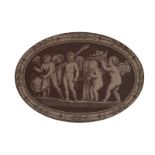 PAIR OF EIGHTEENTH-CENTURY FRANCESCO BARTOLOZZI ENGRAVINGS depicting playful cherubs, each in an