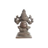 NINETEENTH-CENTURY INDIAN BRONZE FIGURE OF GANESH Direct all shipping enquiries to shipping@