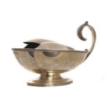 SILVER SPOON WARMER Sheffield 1899, Makers: Walker & Hall Direct all shipping enquiries to