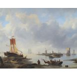 Charles-Louis Verboeckhoven, 1802-1899 Extensive seascape Oil on panel Signed Worldwide shipping