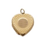 Vintage 9ct gold back and front locket pendant Worldwide shipping available: shipping@sheppards.ie