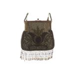 French bead and needle work evening bag, circa 1900 Worldwide shipping available: shipping@