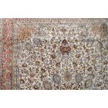 Indo-Persian Tabriz silk cotton carpet Worldwide shipping available: shipping@sheppards.ie 240 x 190