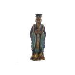 Chinese Sancai polychrome figure Worldwide shipping available: shipping@sheppards.ie