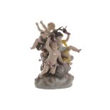 German porcelain group of cherubs Worldwide shipping available: shipping@sheppards.ie 28 cm. high