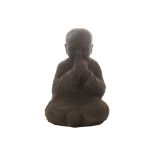 Carved stone young Buddha Worldwide shipping available: shipping@sheppards.ie 45 cm. high;