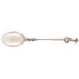 Art Deco sterling silver golfing spoon 1912, William James Dingley Worldwide shipping available. All