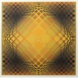 Reserve: 400 EUR        Vasarely, Victor Pécz 1906 - 1997 Paris, Maler und Grafiker. "Geometrische