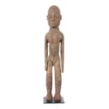 Reserve: 280 EUR        Figur "bateba phuwe" Burkina Faso, Stammeskunst der Lobi, Holz geschnitzt,