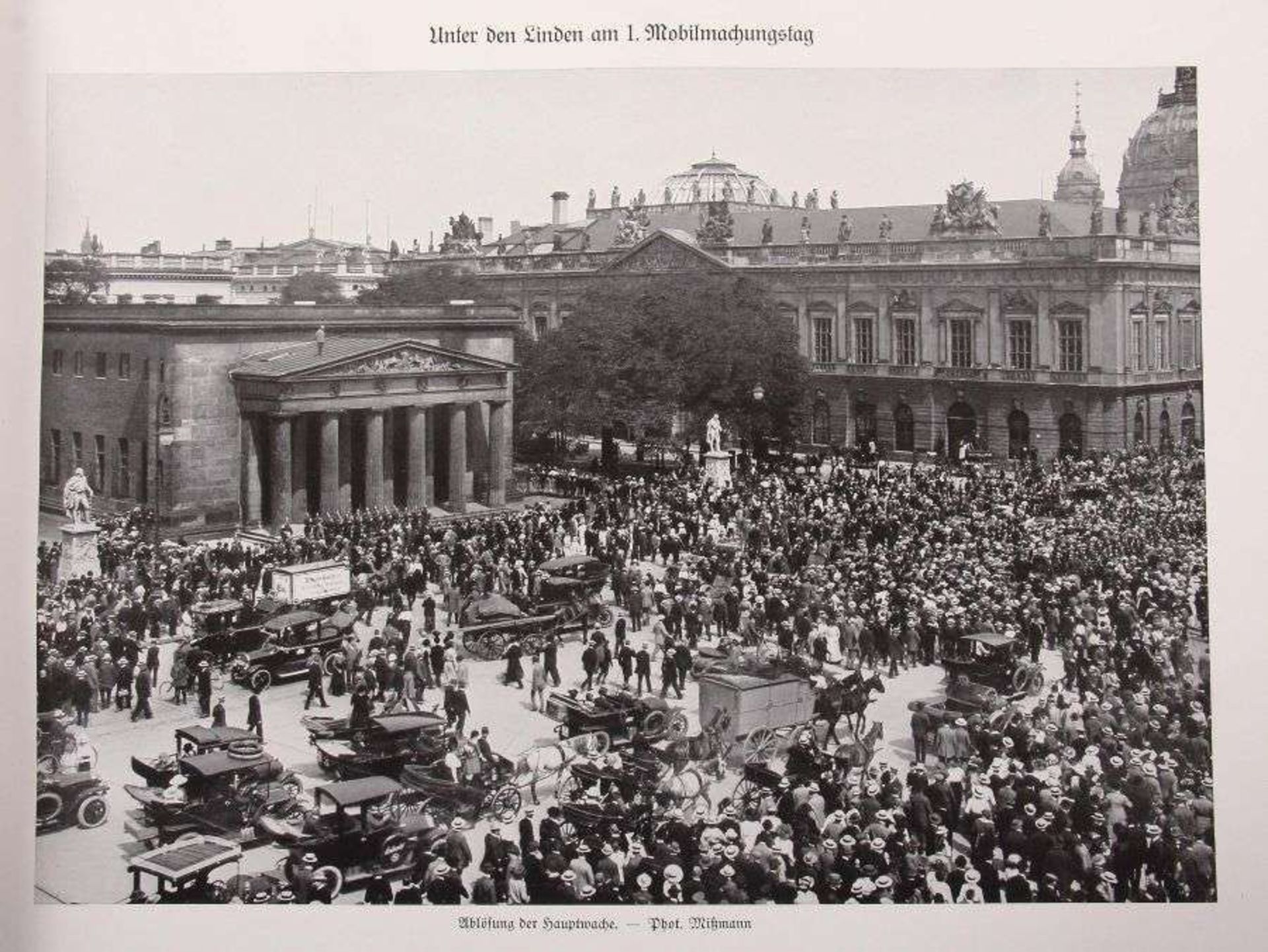 Reserve: 40 EUR        Großer Bilderatlas des Weltkrieges 2 Bde., München, Bruckmann, 1915/16, 814 - Bild 3 aus 4