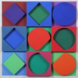 Reserve: 2000 EUR        Vasarely, Victor Pécz 1906 - 1997 Paris, Maler und Grafiker. "Beryl