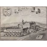 Reserve: 40 EUR        Wening, Michael Nürnberg 1645 - 1718 München, Kupferstecher. "Schloß