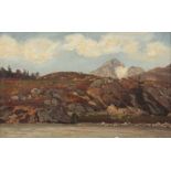 Reserve: 400 EUR        Haubtmann, Michael, attr. 1843 - 1921, Landschaftsmaler, Schüler von M.